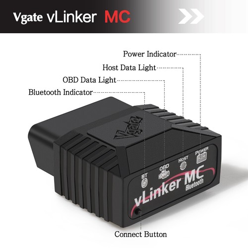 Vgate vlinker bluetooth - vlinker, mc